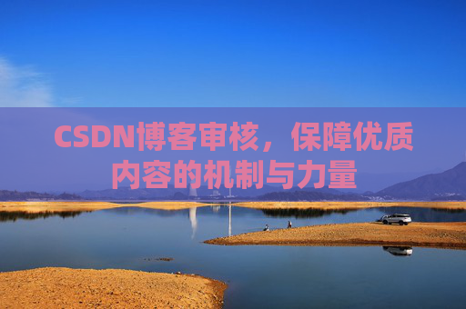 CSDN博客审核，保障优质内容的机制与力量